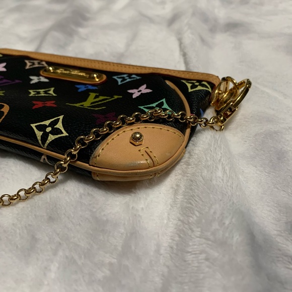Authentic Louis Vuitton Multicolor Milla Clutch - Picture 4 of 11